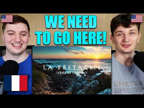 Americans React to Brittany France! (La Bretagne - Terre de Légendes)