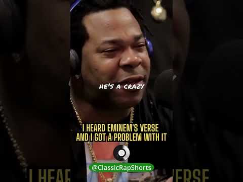 "I heard Eminem's verse and I got a problem with it." Busta Rhymes speaks about song Calm Down
