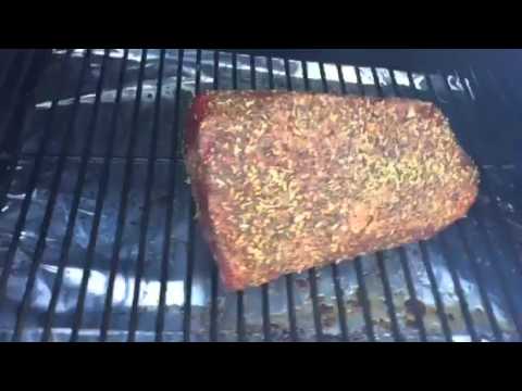 Traeger smoked beef