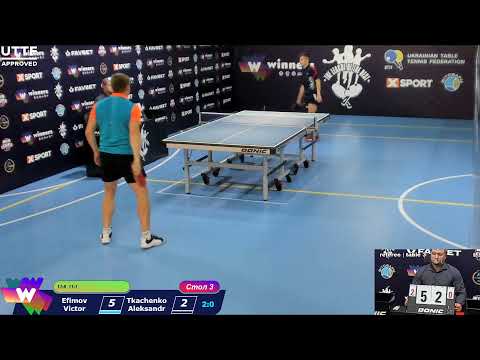 Efimov Victor - Tkachenko Alexandr League of Best Table Tennis 3 16:00 03.10.2020