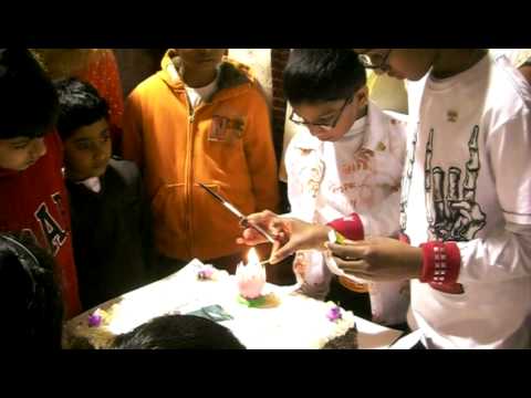 Vishnu Bday Cake Cutting