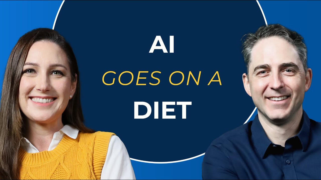 AI Goes on a Diet: Why Smaller Models Are the Future