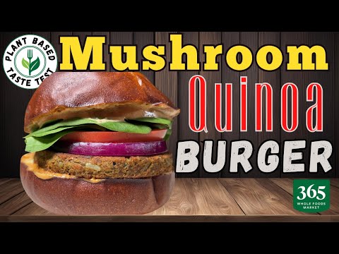 Whole Foods 365 Mushroom Quinoa Burger Taste Test