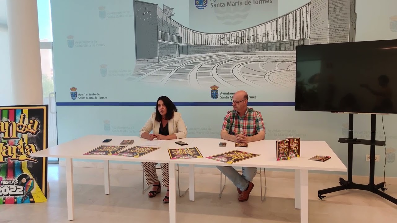 Presentación Fiestas de Santa Marta 2022