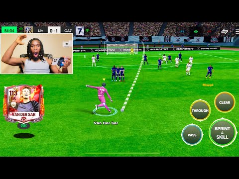 This NEW Van Der Sar card is a MENACE - FC MOBILE