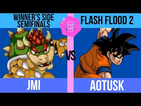 Flash Flood 2 Winner's Semis: JMI (Bowser) vs. AOTUSK (Goku) - SSF2 Tournament