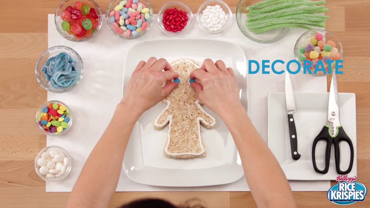 How to Make a Rice Krispies Gingerbread Gal