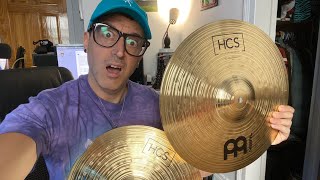 Video thumbnail for $90 15" HATS!!?? Meinl HCS 15" Hi Hats (NEW 2020!) Demo and Review by Demonic Sweaters