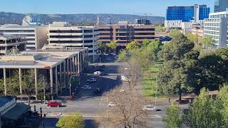 Adelaide City View from PULLMAN Hotel Room 819