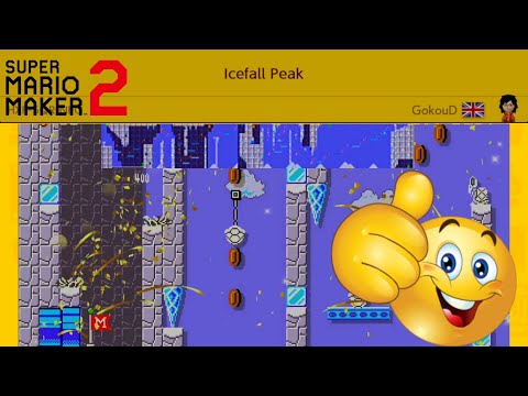 Super Mario Maker 2 - Icefall Peak by GokouD
