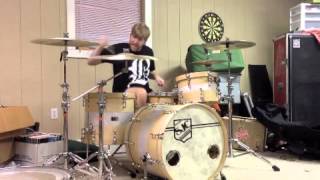 Not Bad Luck by Taylor Hawkins and the Coattail Riders drum cover  SJC DRUMS IMPERIAL CYMBALS