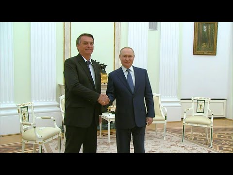Russian President Putin holds talks with Brazilian President Bolsonaro | AFP