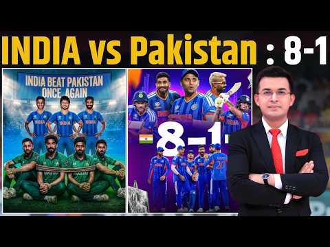 Ind vs Pak : India crush Pakistan by 61 runs, secure Super 8 spot.