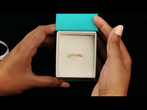 Candere By Kalyan Jewellers 14KT Yellow Gold and Diamond Ring for Women :  Amazon.in: Jewellery