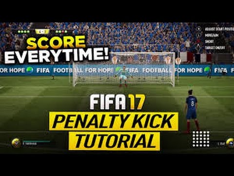 FIFA 17 Tutorial!! How To Score everytime on a PENALTY!!!!!! EASY WAY