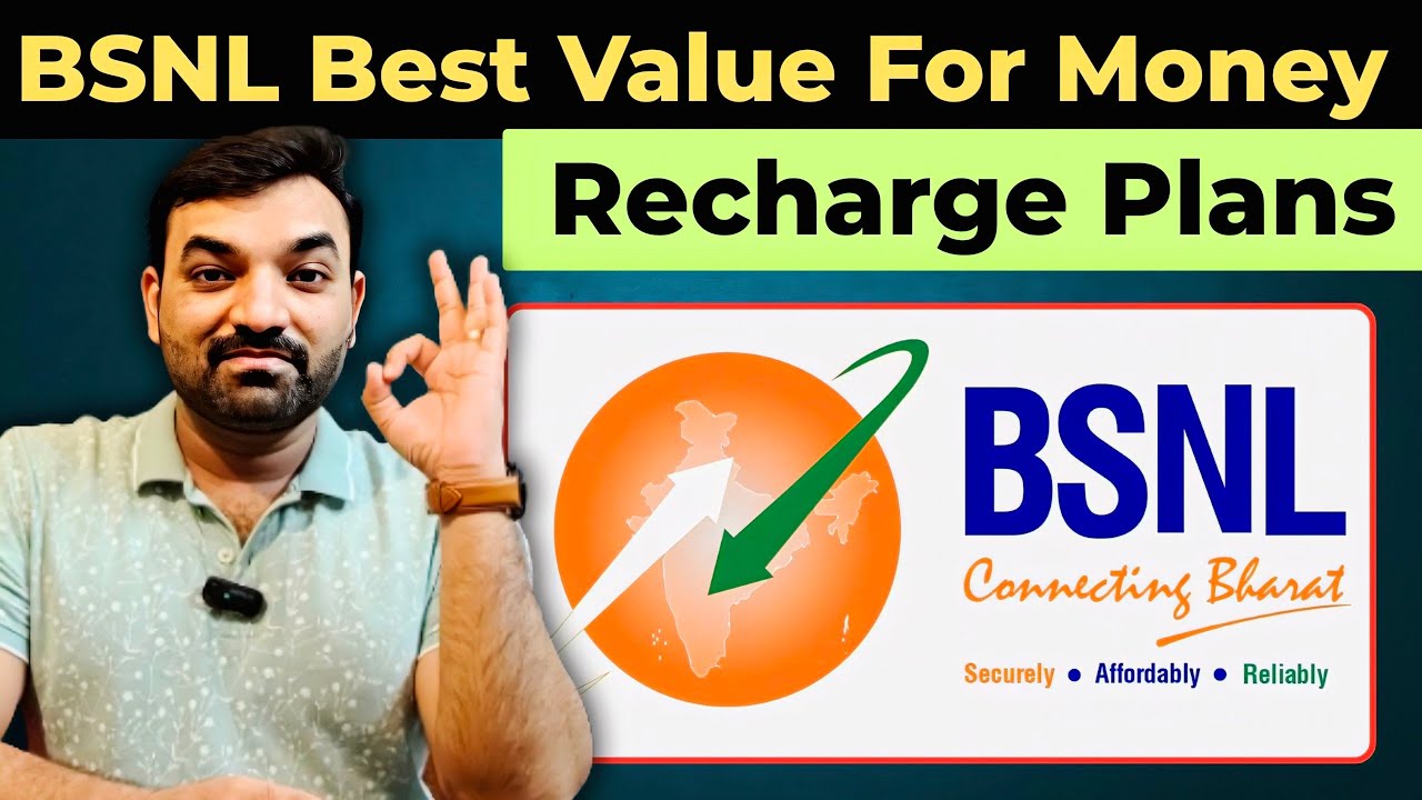 BSNL Best Value For Money Recharge Plans #bsnl #bsnl4g #telecomnews #bsnl_new_plans 
