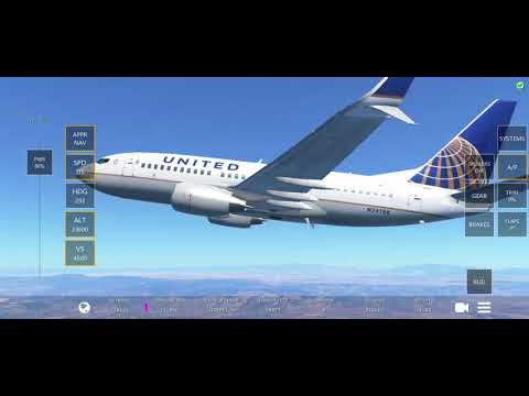 Mc Clellan Palomar-San Francisco united 737-700 #aerei #atterraggiorribili Video