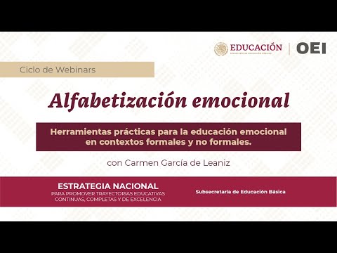 Webinar 3 - Herramientas prácticas para la educación emocional en contextos formales y no formales