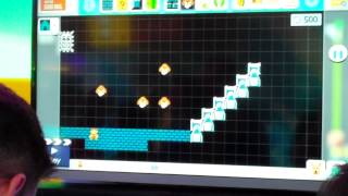 Super Mario Maker (Wii U) - Level creator gameplay (E3 2015)