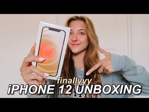iPHONE 12 UNBOXING & SET UP!!