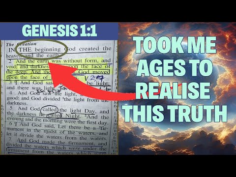 In The Beginning God | Genesis 1:1 Explained