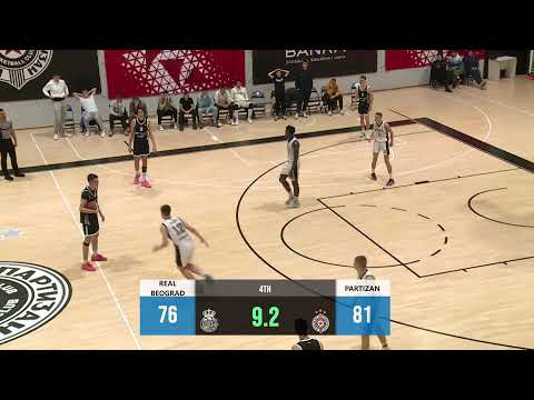 KK Real Beograd - KK Partizan| Kvalifikacije za kadetsku ligu Srbije (06.10.2025.)