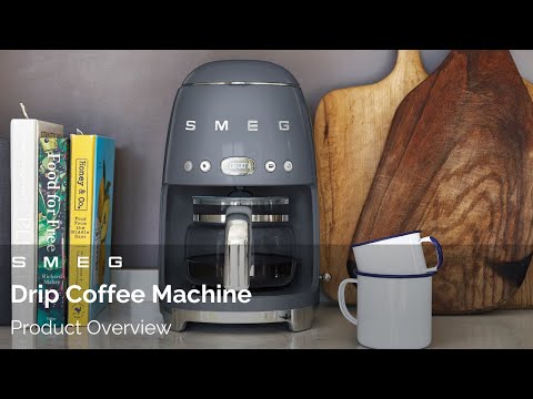 SMEG kavos aparatas (DCF02PBEU) pastelinės mėlynos spalvos video
