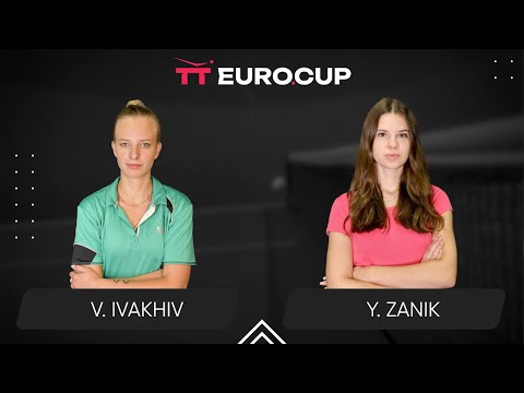 18:50 Valeriia Ivakhiv - Yulianna Zanik 14.05.2025 TT Euro.Cup Women Ukraine Star. TABLE 4