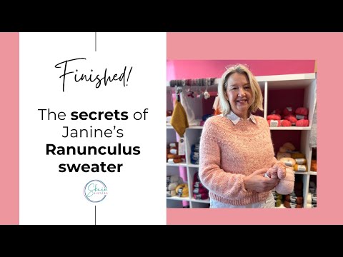 The secrets of Janine’s Ranunculus sweater