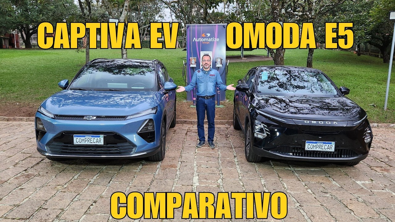Comparativo: Chevrolet Captiva EV x Omoda E5