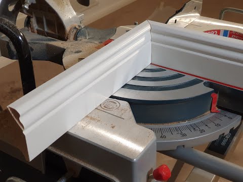 Fußleisten anbringen Gehrungsschnitte ganz einfach alle Tipps und Tricks DIY