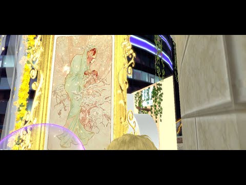 Masterpiece of a WINTER - Vintage ALPHONSE MUCHA Four Seasons Series