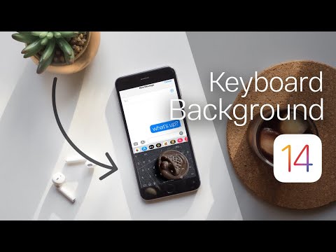How to Change your Keyboard Background on iPhone