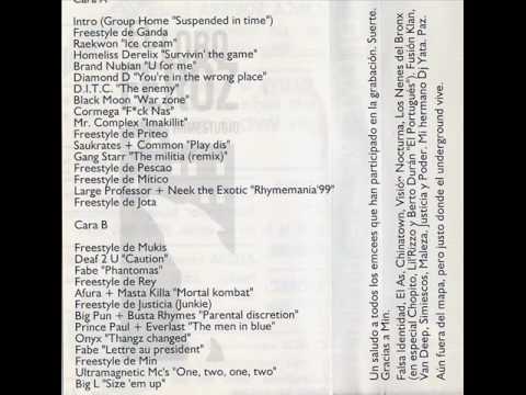 Priteo - Freestyle (1999) chinatown Dj Uve Mixtape "recortes de diario"