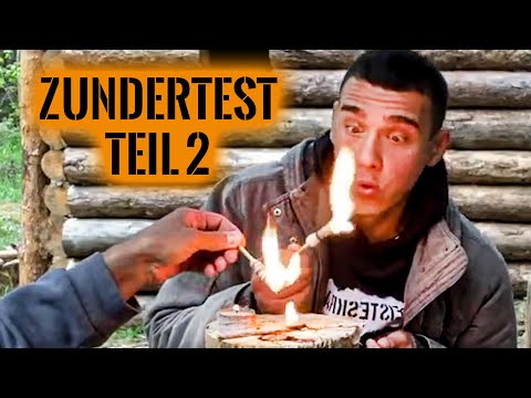 Der große Zunder TEST Teil 2 🔥 | Kienspan, Wattepad und Tampon als Zunder? | Survival Mattin