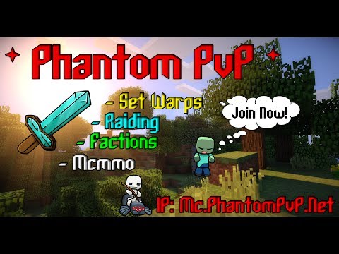 Phantom PvP | Minecraft Pvp Server 1.7.2/1.7.4 | Mini Trailer