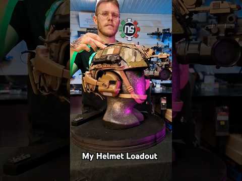 My Helmet Loadout 💨 #airsoft #asmr #helmet #tactical #money