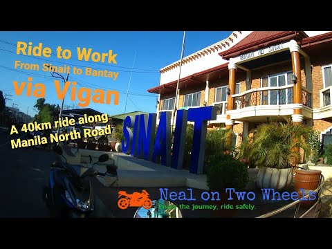 Ride To Work From Sinait to Bantay Ilocos Sur via Vigan City