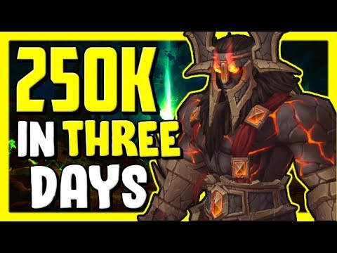 I Made 250k In Three Days In WoW BFA 8.3 - Gold Making, Gold Farming Guide