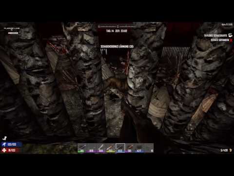 7 days to die Alpha 15 Gameplay #032 - Um 22 Uhr soviel Lärm was da los!? [Let´s Play][Deutsch]