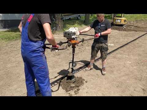 Wiertnica Świder Glebowy Stihl BT 360 | Dwuosobowy | Wiercenie w trudnym terenie | MOGEgarden
