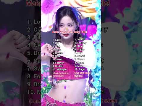 Make Your Own Song Title!