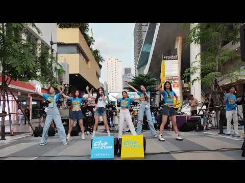 Club After Class X Dairy RedSpin : FanZone @ Siam Walking Street - Siam【4K 60FPS】