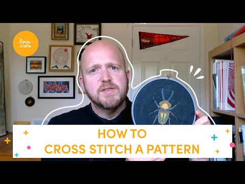 Learn how to Cross Stitch | ABSOLUTE BEGINNERS