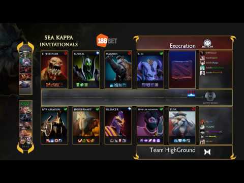 SEA Kappa - Execration vs. High Ground Game #2 w/ @AnneeDroid and @TrentPax