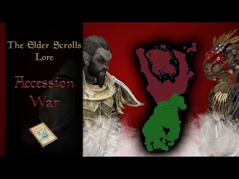 The Argonian Invasion of Morrowind, The Accession War - The Elder Scrolls Lore [Remastered]