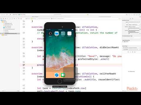 iOS Programming in 7 Days Showing Alerts with UIAlertController| packtpub com