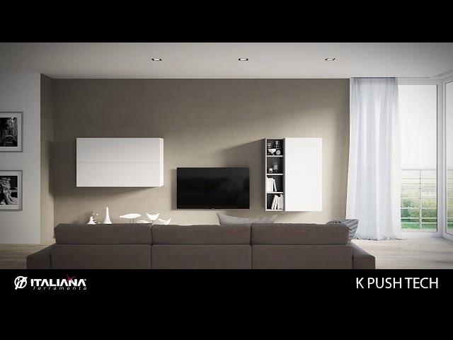 K Push TECH планка круглая саморез Ø10 L14 Italiana Ferramenta
