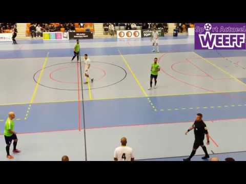 2018-11-09 Zaalvoetbal, Eredivisie, Feyenoord Futsal-Hovocubo, hele wedstrijd, Full HD