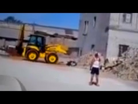 Ruso graba su propia muerte en trágica demolición